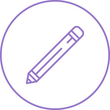 Kalem simgesi, vektör illüstrasyonunu düzenle