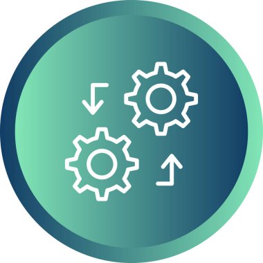 seo modern simgesinin vektör illüstrasyonu