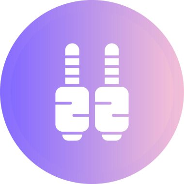 Modern bir simgenin vektör illüstrasyonu