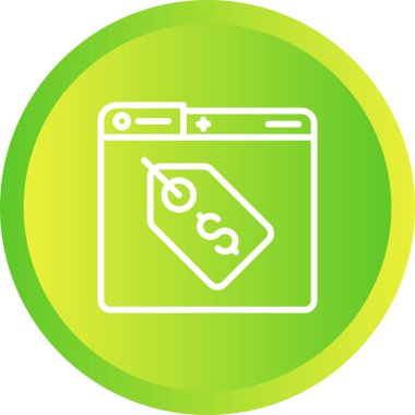 seo modern simgesinin vektör illüstrasyonu