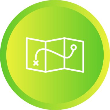 Modern bir simgenin vektör illüstrasyonu