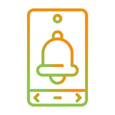 vektör illüstrasyonu, telefon simgesi