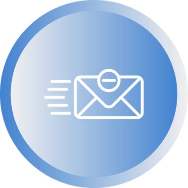 E- posta simgesinin vektör illüstrasyonu