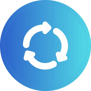 Simgeyi tazele, vektör illüstrasyon tasarımı