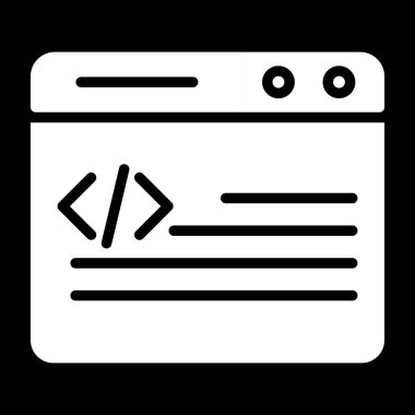 programlama kodu geliştirme simgesi