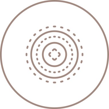 vektör cd disk simgesi