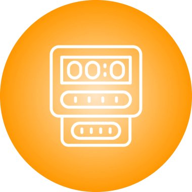 Vektör müzik simgesi illüstrasyonu