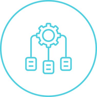 seo modern simgesinin vektör illüstrasyonu