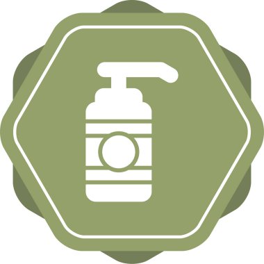 Güzellik ve moda simgelerinin vektör çizimi