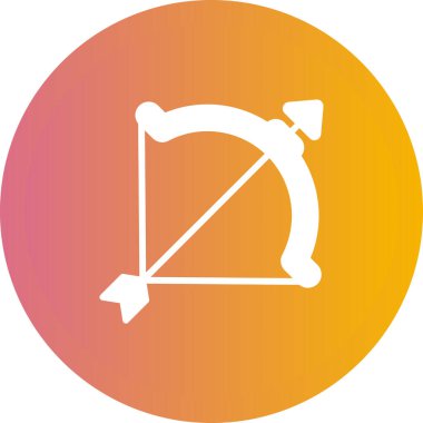 Bir salıncak simgesinin vektör illüstrasyonu