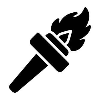 ateş kibrit simgesi, özet biçimi