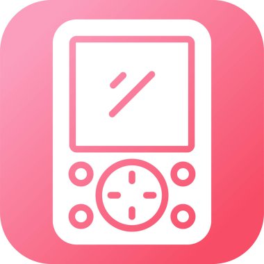 Telefon simgesinin vektör illüstrasyonu