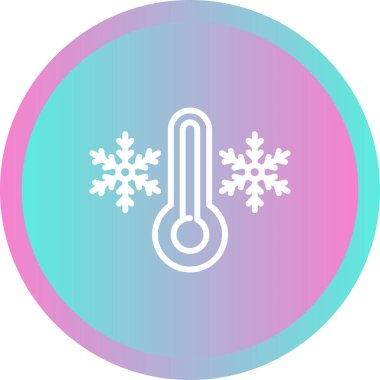 termometre ağ simgesi vektör çizimi