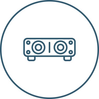 Eşsiz Kamera Çizgisi Vektör Simgesi