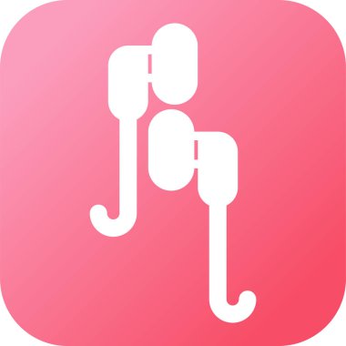 Tek bir izole anahtarın vektör çizimi