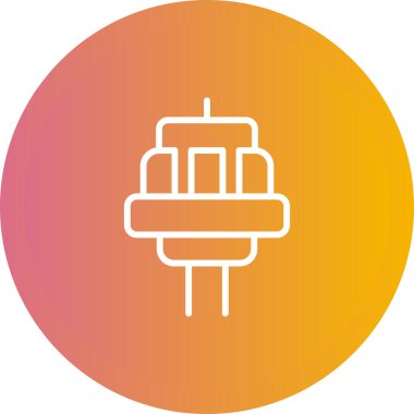 seo modern simgesinin vektör illüstrasyonu