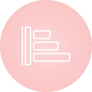 Modern eğitim ikonunun vektör illüstrasyonu