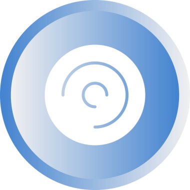 cd disk simgesi vektör çizimi