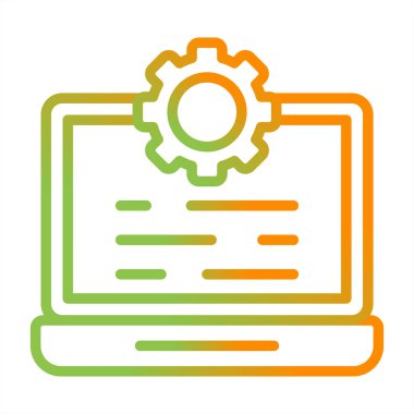 seo modern simgesinin vektör illüstrasyonu