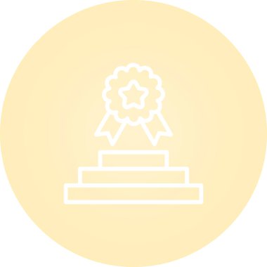 kupa simgesi vektör illüstrasyonu