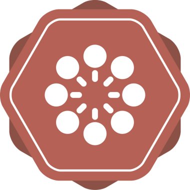 Modern simgenin vektör illüstrasyonu