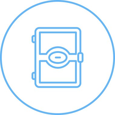 Modern kamera simgesinin vektör illüstrasyonu