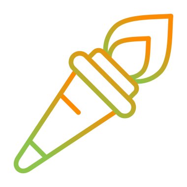 Bir kalemin vektör illüstrasyonu