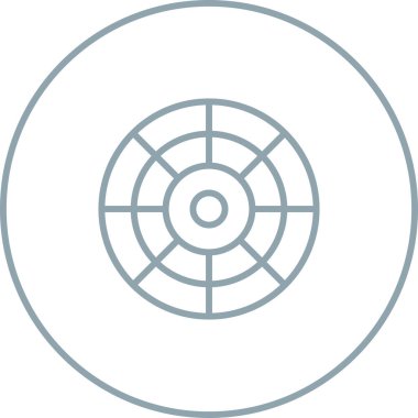 cd disk simgesi ana hat biçiminde