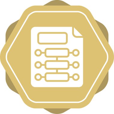 Devre kartı simgesi. Teknoloji konsepti vektör illüstrasyonu