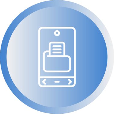 dosya simgesi, vektör illüstrasyonu 