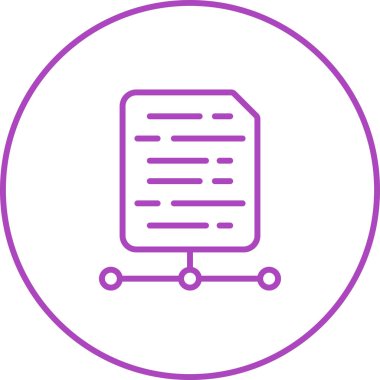 dosya simgesi, vektör illüstrasyonu 