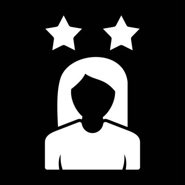 yıldız simgesi, vektör çizimi