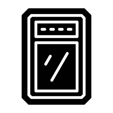 İş için Web simgesi. Vektör çizim