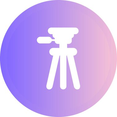 Bir kamera simgesinin vektör illüstrasyonu