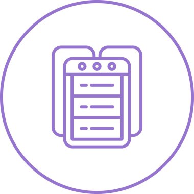 Web simgesi vektör illüstrasyonunu transfer et