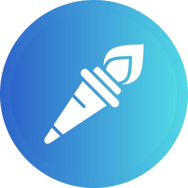 tarama simgesi soyut arkaplanda izole edildi