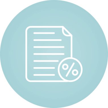 Dosya. Web simgesi basit illüstrasyon