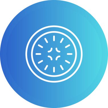 Bir simgenin vektör illüstrasyonu