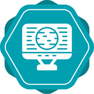 seo modern simgesinin vektör illüstrasyonu