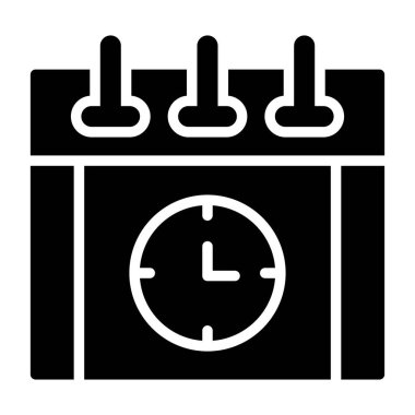 Alarm simgesi. Web için basit alarm vektör simgeleri çizimi