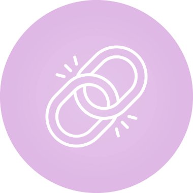 Bir doğrunun eşsiz dairesel vektör simgesi