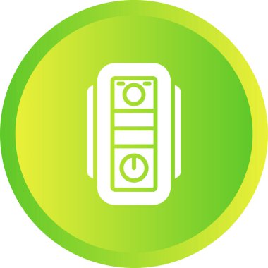 Modern b 'nin vektör illüstrasyonu eksik simgesi