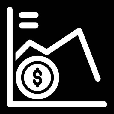 grafik ikonu vektör illüstrasyonu