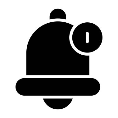 Alarm Saati Kabartma Vektörü Simgesi Tasarımı