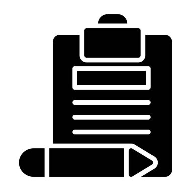 kalem simgesi, özet biçimi olan belge