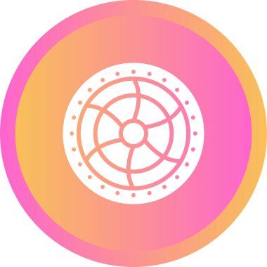 güzel güneş vektör resimleme simgesi