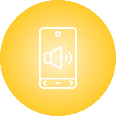 telefon vektör simgesi modern basit illüstrasyon