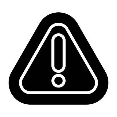 Uyarı tehlike simgesi ana hat biçiminde