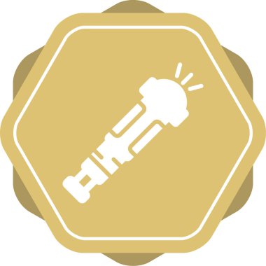 Modern oto tamir simgesinin vektör illüstrasyonu