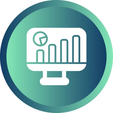 Seo simgesinin vektör illüstrasyonu
